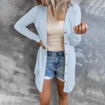 cardigan mujer largo