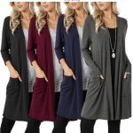 cardigan mujer largo