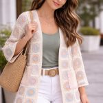 cardigan mujer largo