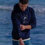 sudadera azul