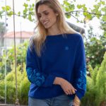 sudadera azul