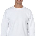 sudadera blanca hombre