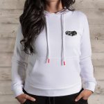 sudadera blanca mujer