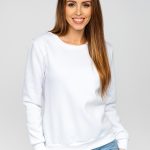 sudadera blanca mujer