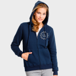 sudadera cremallera mujer