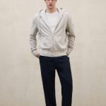 sudadera gris hombre