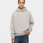 sudadera gris hombre