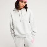 sudadera gris mujer