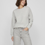 sudadera gris mujer