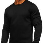 sudadera negra hombre