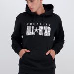 sudadera negra hombre