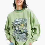 sudadera oversize mujer