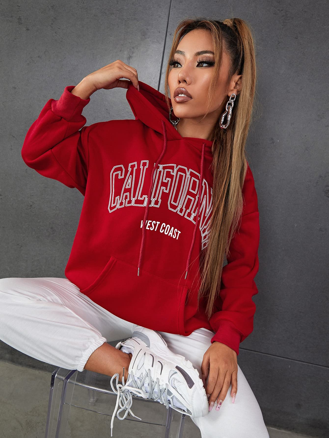 sudadera-roja-mujer-376ztg.jpg sudadera roja mujer - Imagen 1