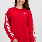 sudadera roja mujer