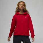 sudadera roja mujer