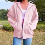 sudadera rosa mujer